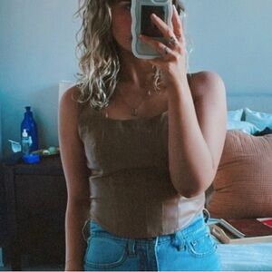 Abercrombie Corset Top